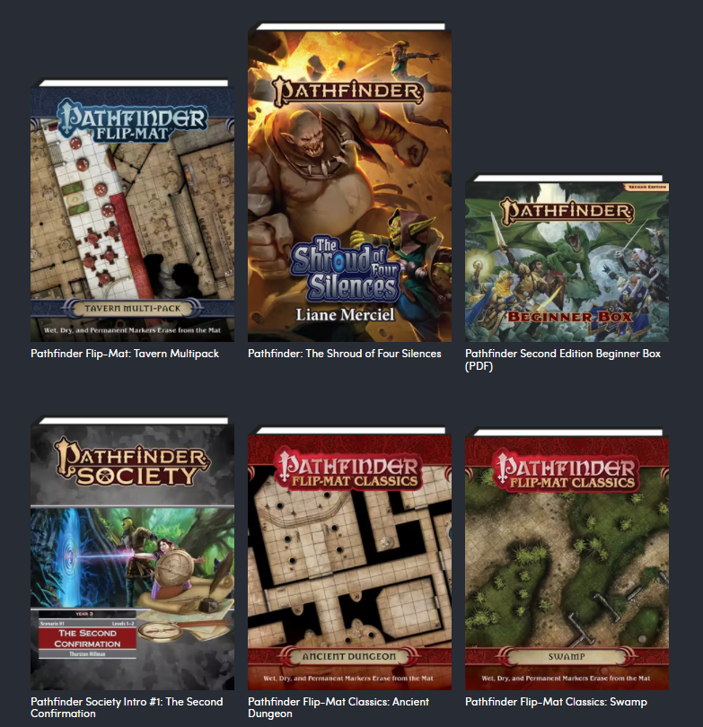 Humble Bundle - Pathfinder 2e, Physical book for $30 USD + Shipping :  r/Pathfinder2e