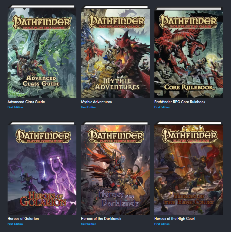 Get Everything You Need for PATHFINDER SECOND EDITION with New Humble Bundle  — GeekTyrant
